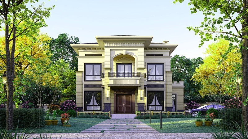 大理中式合院住宅,开放庭院与邻里乡亲更亲近